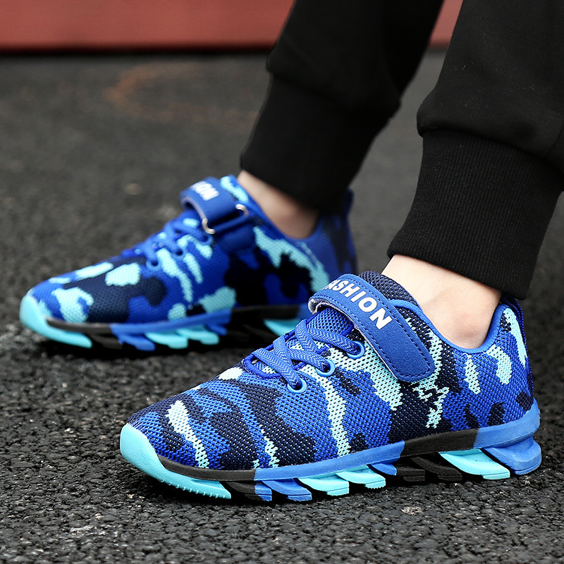 Children's camouflage running sneakers for students for boys for…