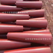 胶带输送机锥形托辊 工作平稳矿用锥形托辊 低噪音159mm锥形托辊