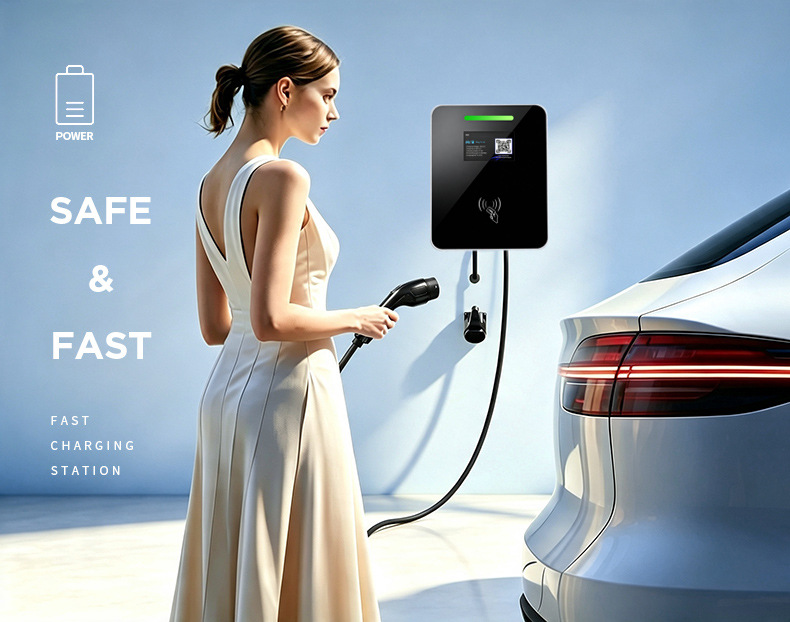 European Standard 22Kw Ac Charging Station Type2 New Energy Vehicle Charging Gun with Intelligent Safety Protection