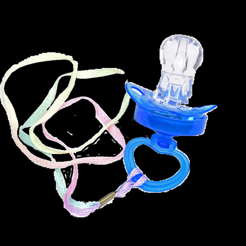 Cross-border Amazon best-selling glowing pacifier LED flashing whistle light disco night club party performance gift