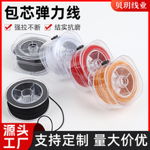 盒装包芯弹力绳结实耐磨文玩菩提手串穿珠松紧线扁形锦纶编织线材