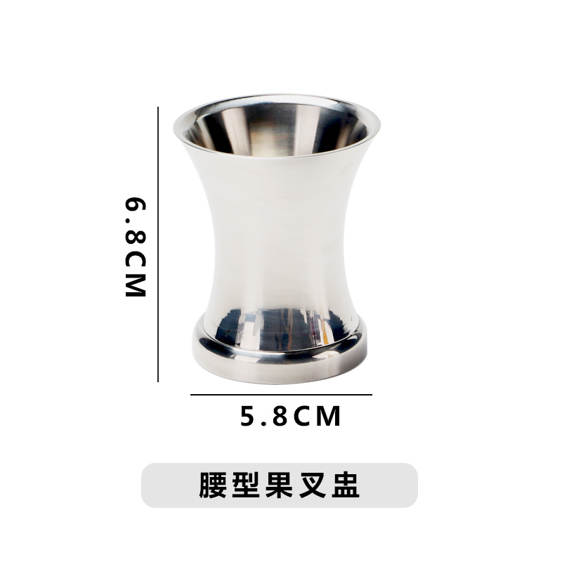 Nuevo diseño de KTV de acero inoxidable fino, barra de bar, juego completo de platos de frutas, decoración de escritorio de lujo ligero especial