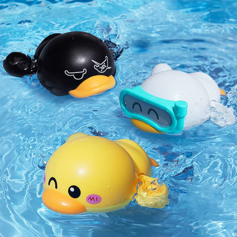 B.Duck, (Cross-border trading), cute toy play in water for bath for swimming, duck