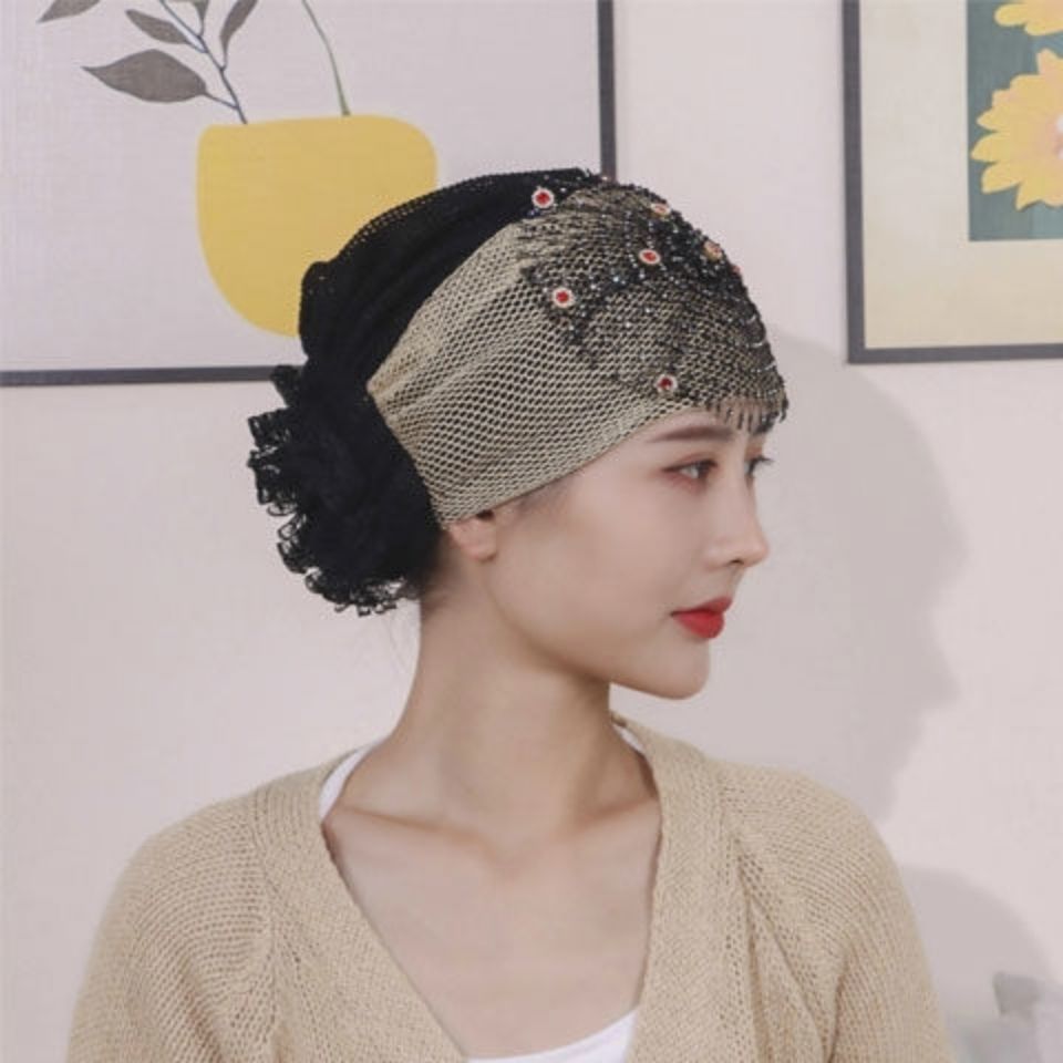 莫代尔蕾丝帽16