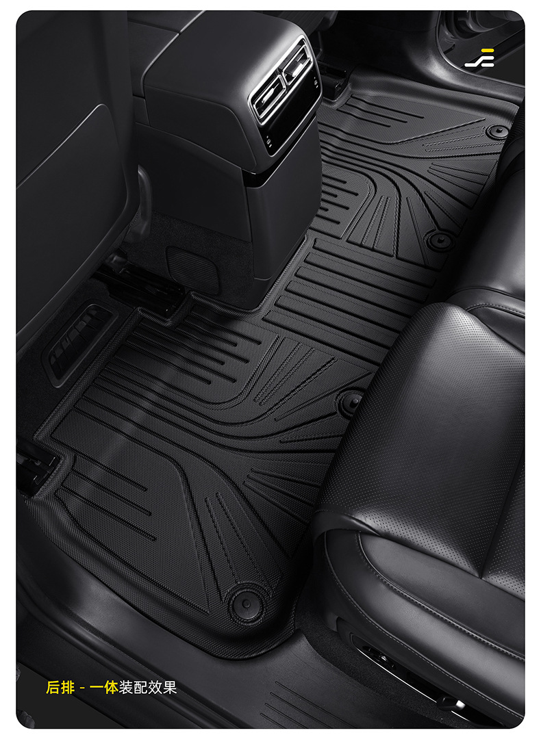 Dianda Honda Accord 10Th Generation Special-Purpose Tpe Car Floor Mats, Fully Enclosed, Waterproof, and Non-Slip Car Floor Mats