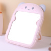 Desktop makeup mirror cartoon cat bear ears dressing mirror dormitory desktop dressing table supplement mirror makeup mirror Little fairy high -definition mirror