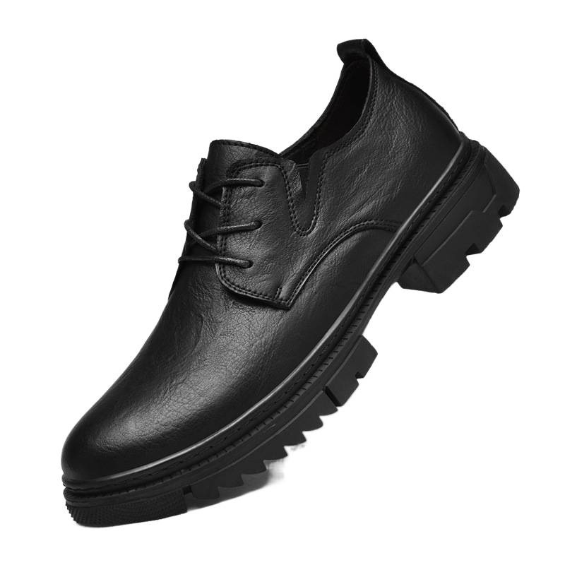 Pequeño tamaño 36 37 zapatos de cuero para hombre tamaño grande 45 negocios ocio 46 vestido formal 47 zapatos de hombre de pies pequeños