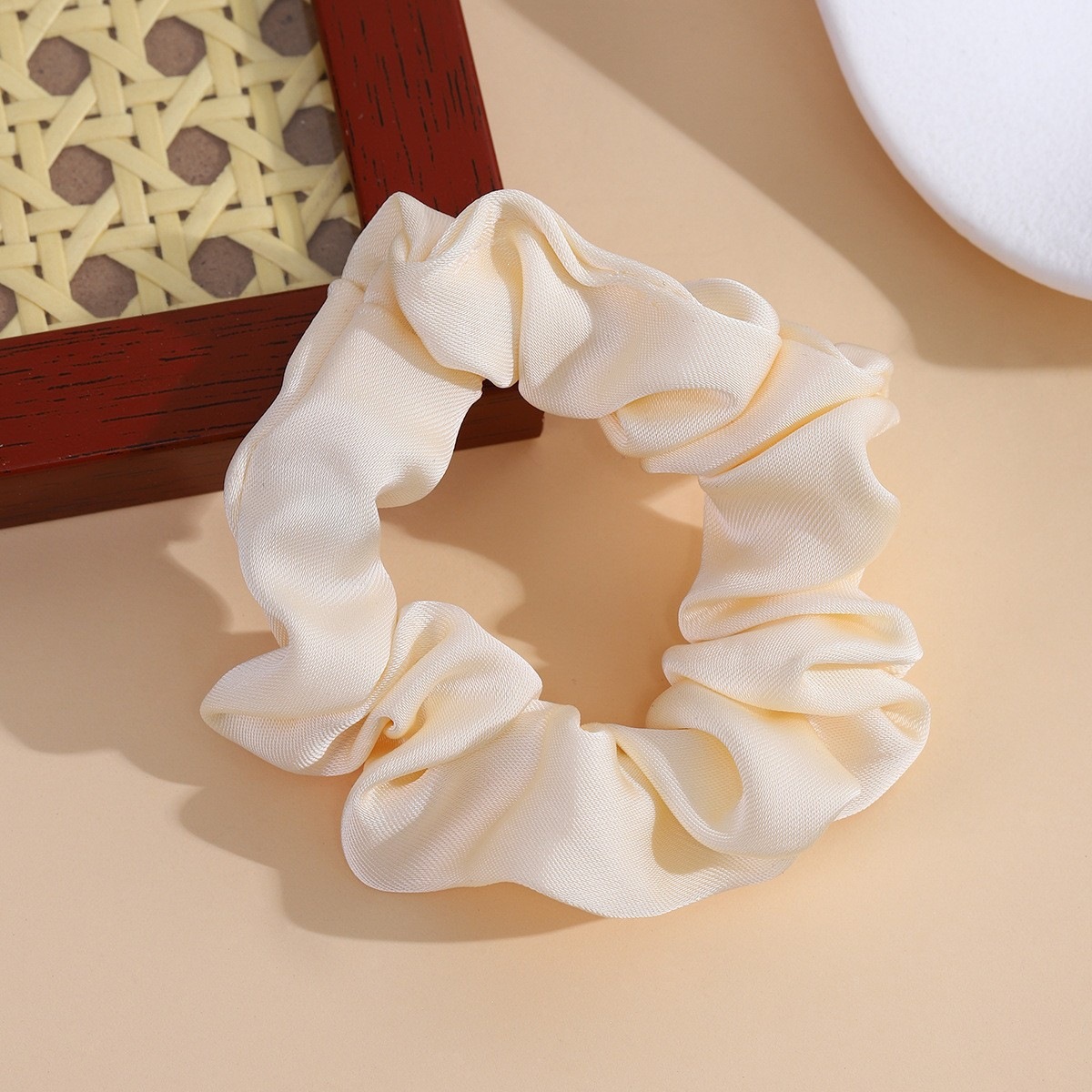 Anillo de cabello coreano de encaje para mujeres accesorios de primavera de flores de cabello de correa de correa de cabello de alta calidad toallas cuadradas accesorios de cabello