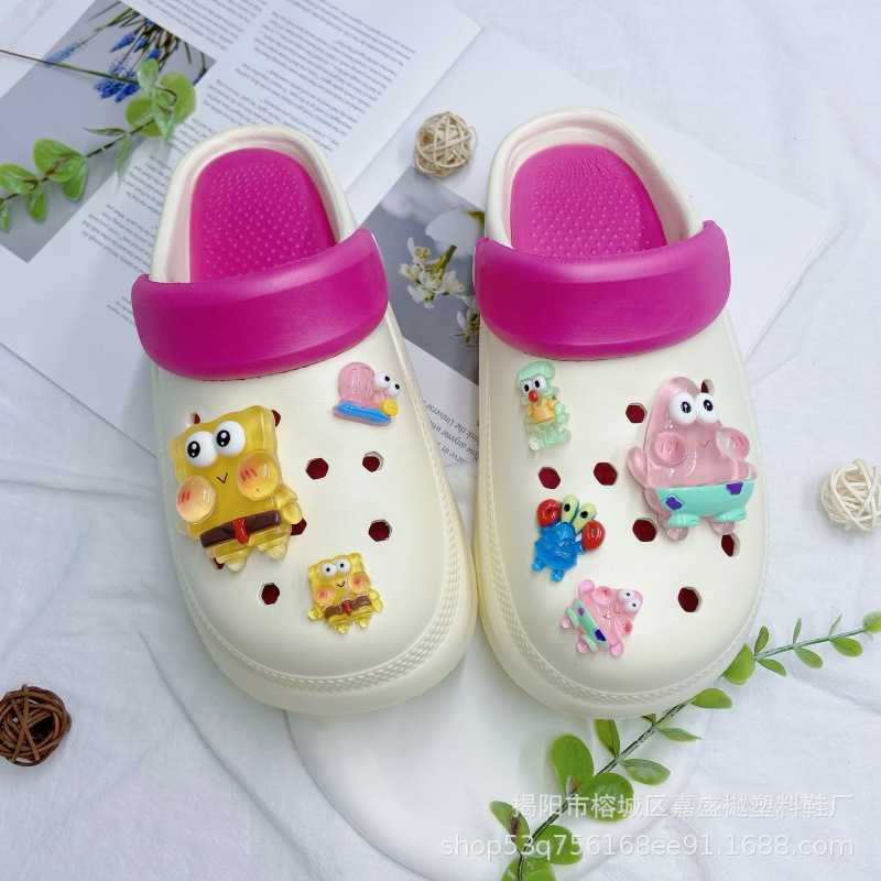 악어 스폰지밥 네모바지 (로즈 레드)