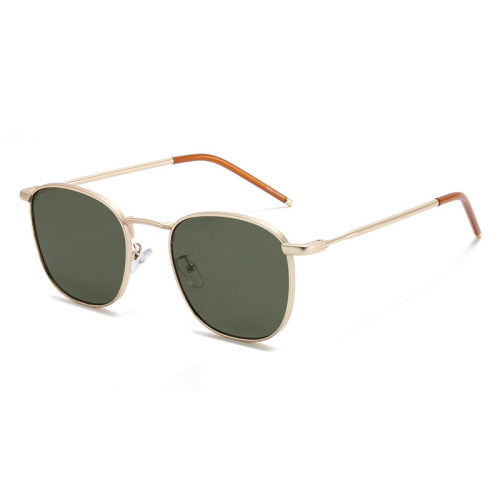 Korean style polarized sunglasses Inna's same style round frame retro personality trendy Taeyeon quality MOSU FAKEME
