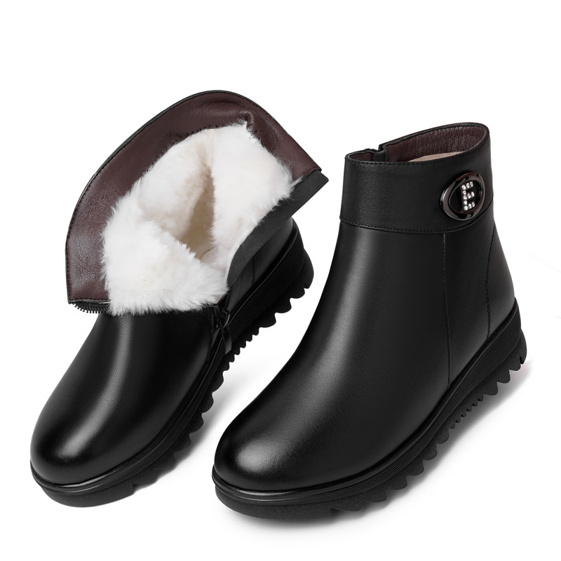 Black wool