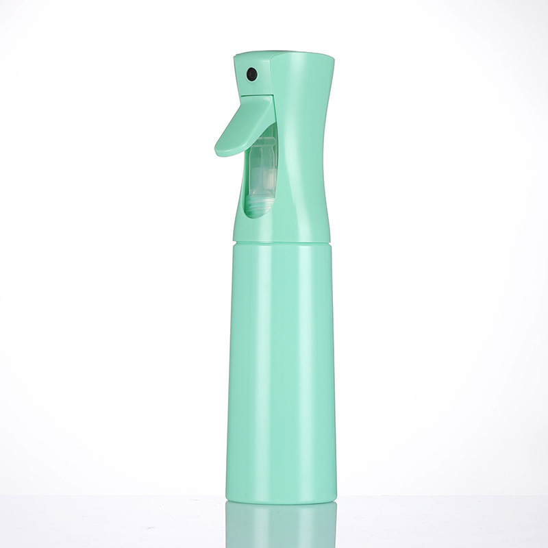 Botella de pulverización continua de alta presión para belleza, peluquería, hidratación, niebla superfina, botella de botella