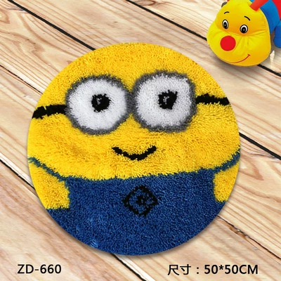 Avtomobil döşəmə paspasları — Cushion Chair Cushion Car Seat Cushion - zd660-small-yellow-man-38cm-white-net-cross