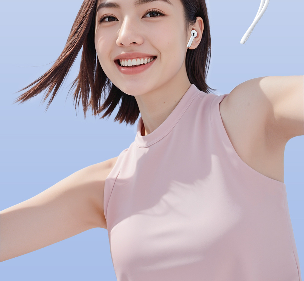 Factory wholesale high-quality Bluetooth headphones 2024 new noise-cancelling Bluetooth headphones long-lasting sports Bluetooth headphones