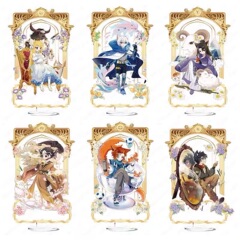 Qimaojun Story の周辺機器、見栄えの良いデスクトップ装飾品、アクリルキャラクター、12 星座のスタンド、友人へのギフト