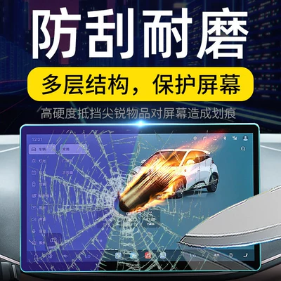 Car interior film: navigation screen protector, display screen protective