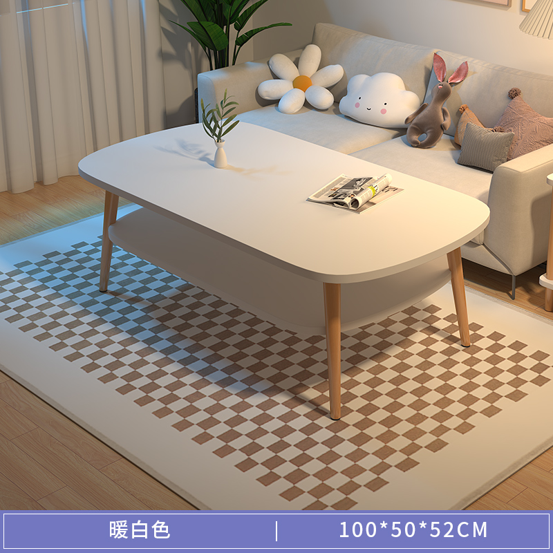 [고층] 화이트 100*50★단단한 나무 다리★3년 보증★