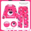 LYH-Long Set-240#Red Cute Bear