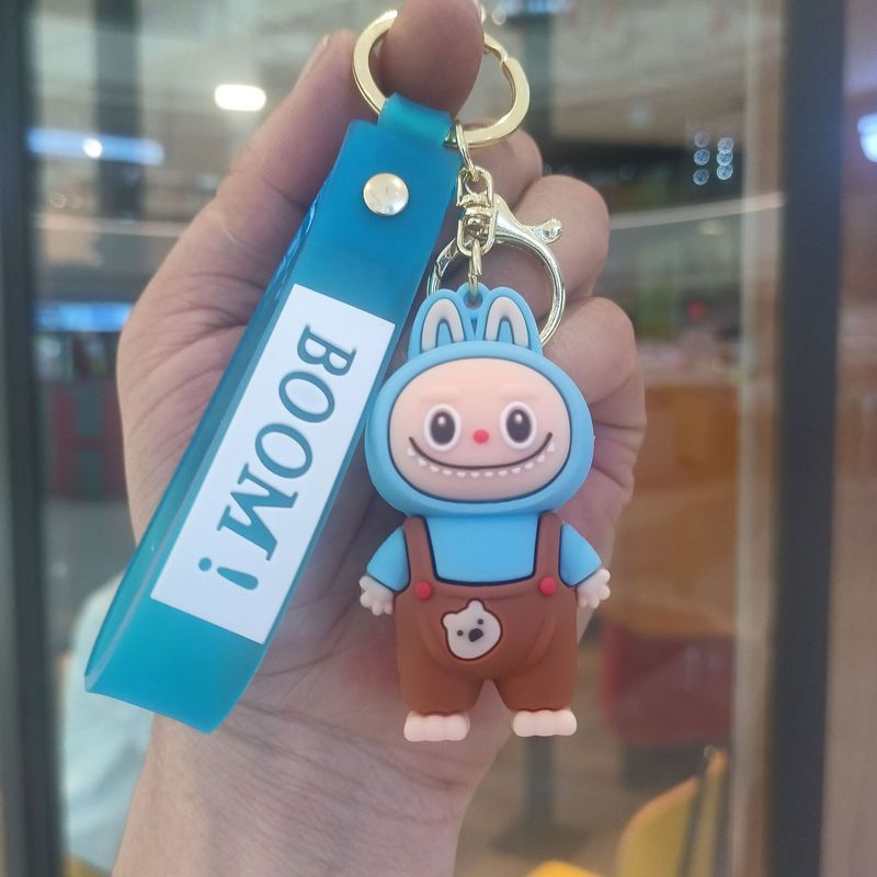 クリエイティブホットスタイルラブブキーホルダー漫画リトルシープペンダントおもちゃベビーグラバーかわいいキーチェーンリング卸売|undefined