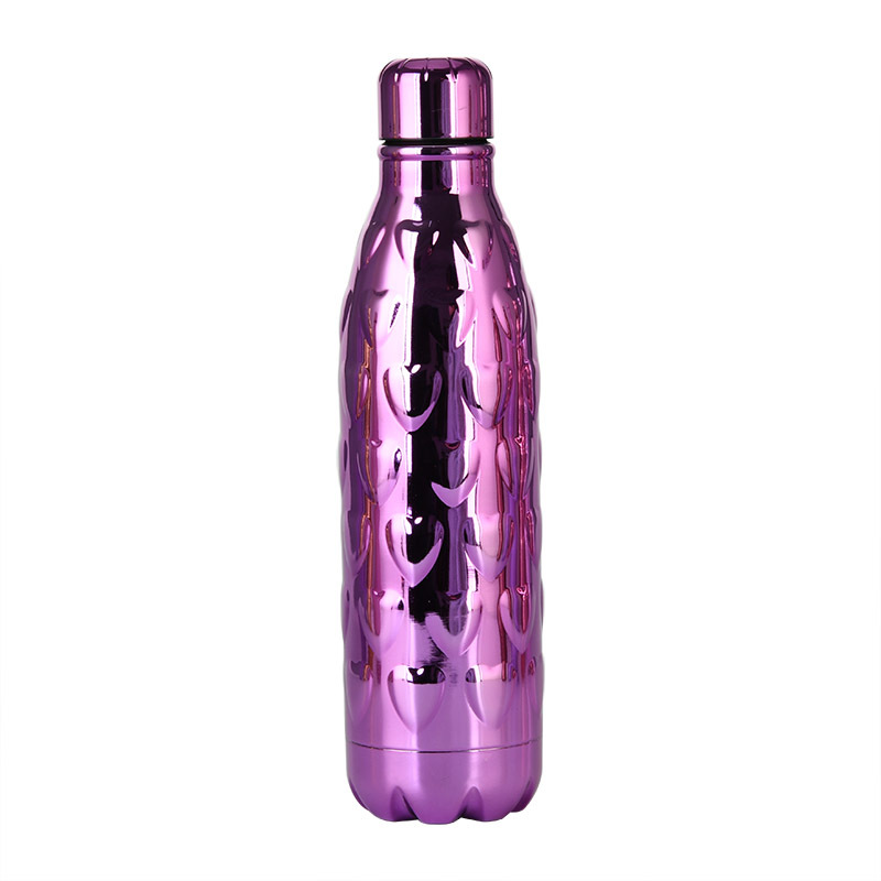 Mode Nouveau Thermos En Acier Inoxydable En Forme De Coeur Électrolytique Coke Bouteille display picture 5