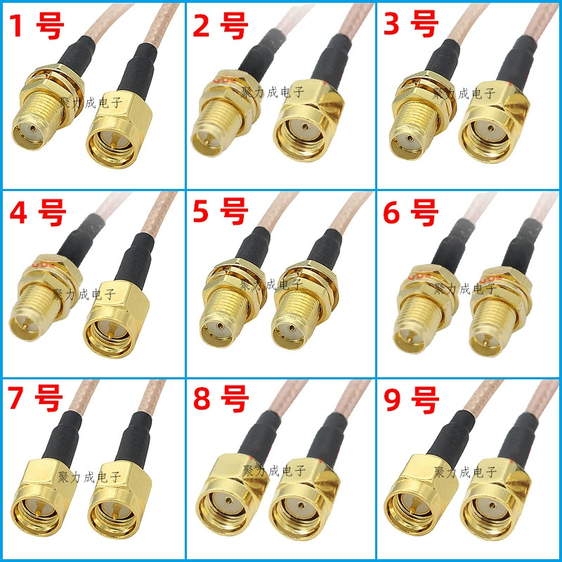 RG316 SMA мужской и женский RF-адаптер кабель беспроводной сетевой карты маршрутизатор GPS WIFI Удлинительный кабель для подключения антенны