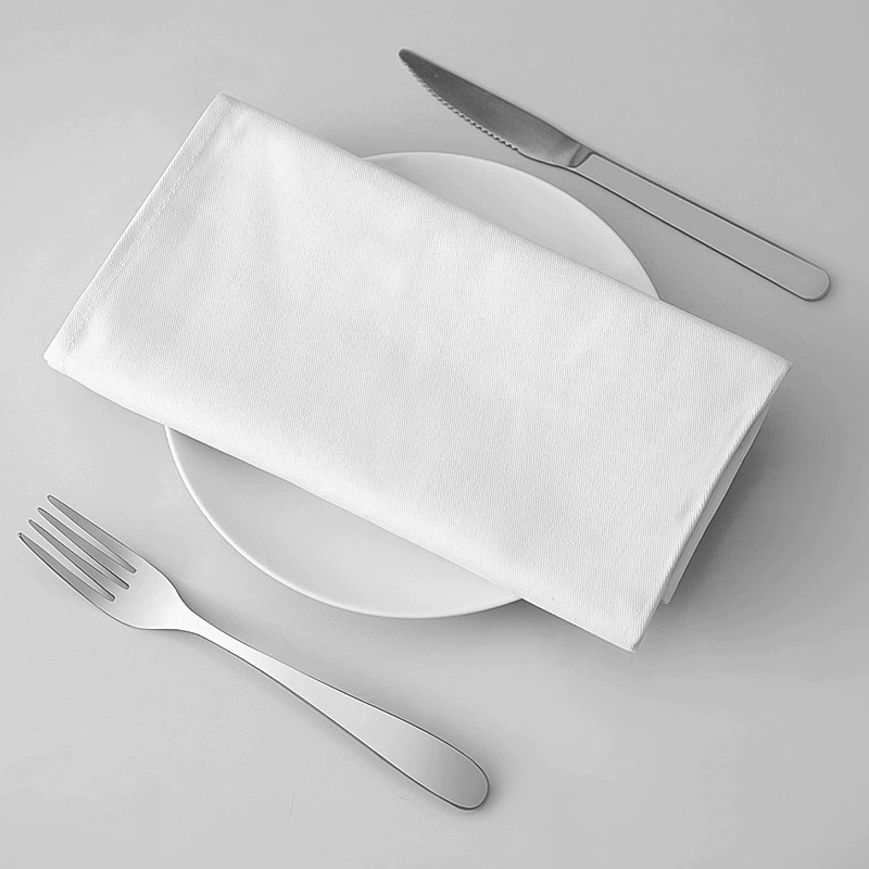 Трансграничный источник [100% хлопчатобумажные салфетки] Западный ресторан