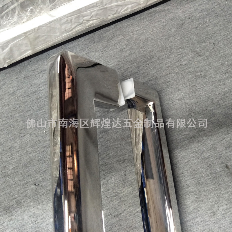 Hui Chengda hardware manufacturers custom stainless steel door handle star hotel suite shower room glass door handle
