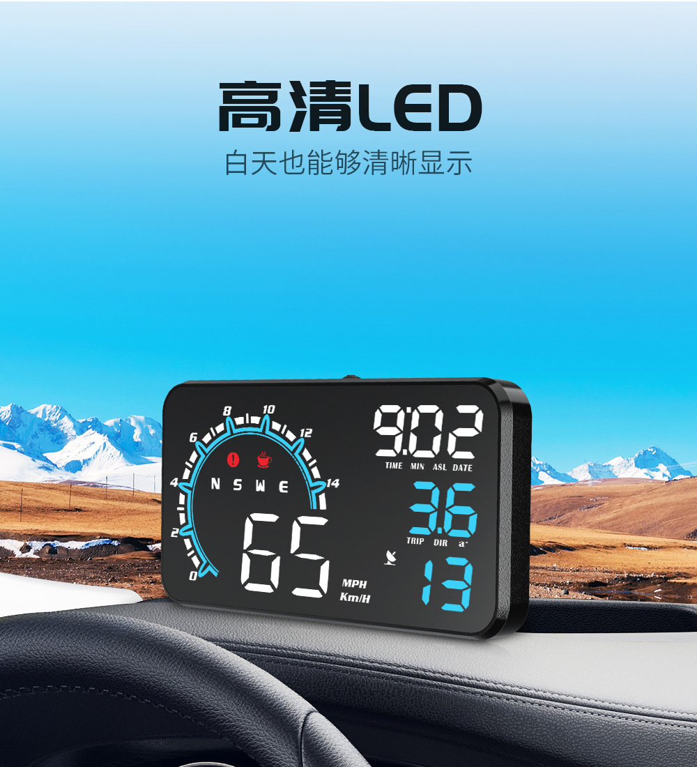 Hd Smart Car Display Gps Car Universal Projector Spot Instrument Hud Head-Up Display G11