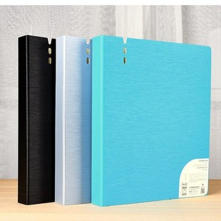 Cross-Border Foam Folder A4D-Shaped Hole Folder with 11 Holes Bag Office Supplies Folder