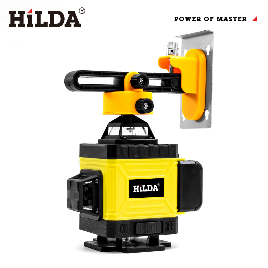 HILDA / HILDA 16 líneas 12 líneas nivel láser dispositivo de pared dispositivo de proyección de luz verde