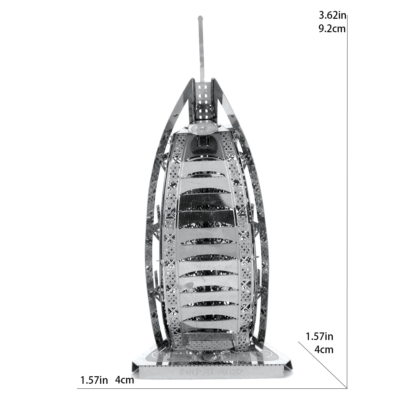 R2D2DIY puzzle de metal 3D hecho a mano modelo tridimensional para adultos Juguetes de puzzle de ensamblaje