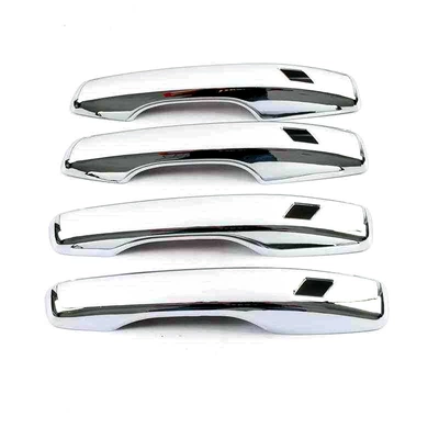 Suitable for Geely Lingke 01 02 03 05 car door handle decoration bright strip door bowl handle anti-scratch protective sticker (Other Automotive Exterior Supplies) - four-intelligent-plating-bright-4