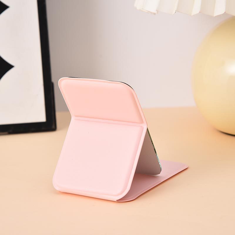 Espejo de maquillaje portátil pequeño, espejo de maquillaje de mano plegable, dormitorio de estudiantes, espejo plegable, mini espejo corporal