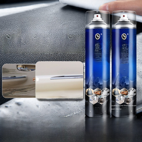 Manufacturer wholesale 650ml multi-functional foam cleaner for car interior leather and white shoes, stain removal, no-rinse cleaning