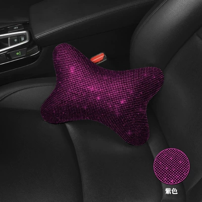 Pillow Four Seasons Universal — Headrest - purple-diamond-star-fashion-headrest-one