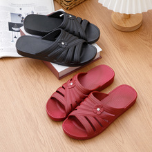 拖鞋女夏外穿时尚2025年新款 韩版凉拖鞋防滑软底休闲妈妈度假鞋