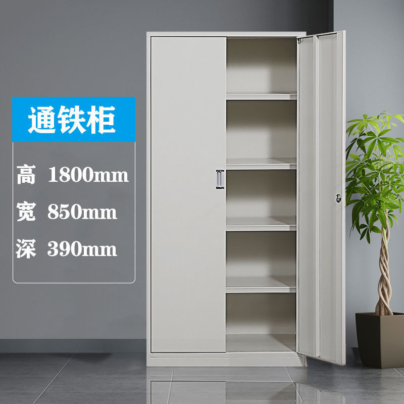 铁皮办公室文件柜钢制档案资料柜财务凭证柜带锁抽屉矮柜储物书柜|undefined