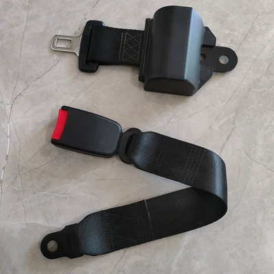 Engineering Vehicle Sightseeing Vehicle: Car seat belt - fully-enclosed-two-point-safety-belt-45-webbing-base