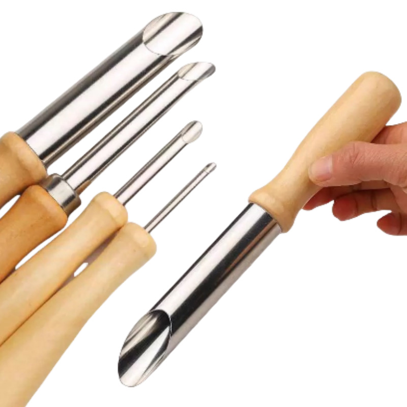 Juego de 5 Herramientas de Cerámica para Trabajar la Arcilla, Cuchillos para Esculpir Arcilla, Herramientas de Escultura de Arcilla de Doble Cabeza para Niños, Venta al por Mayor