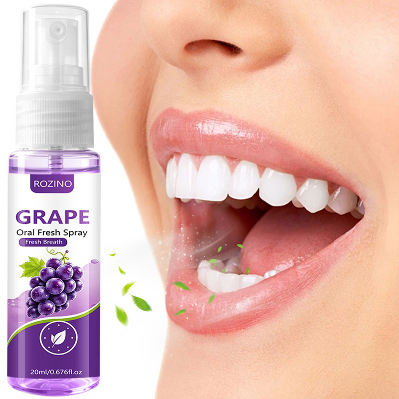 Cross-border ROZINO oral spray, 20ml, for fresh breath and odor removal, direct from the factory for export