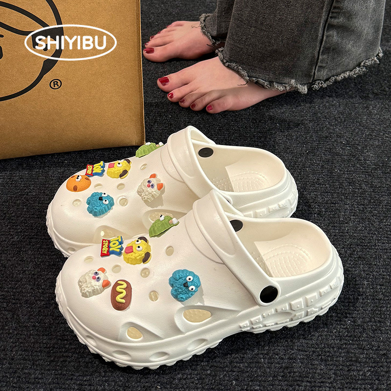 2025 Summer New Model Eva Clogs for Operating Rooms, Men's Non-Slip, Odor-Resistant, Comfortable Closed-Toe Slippers, Women's Style