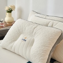 泰国乳胶枕头一对头等舱太空枕家用天然橡胶单人宿舍学生护颈枕芯