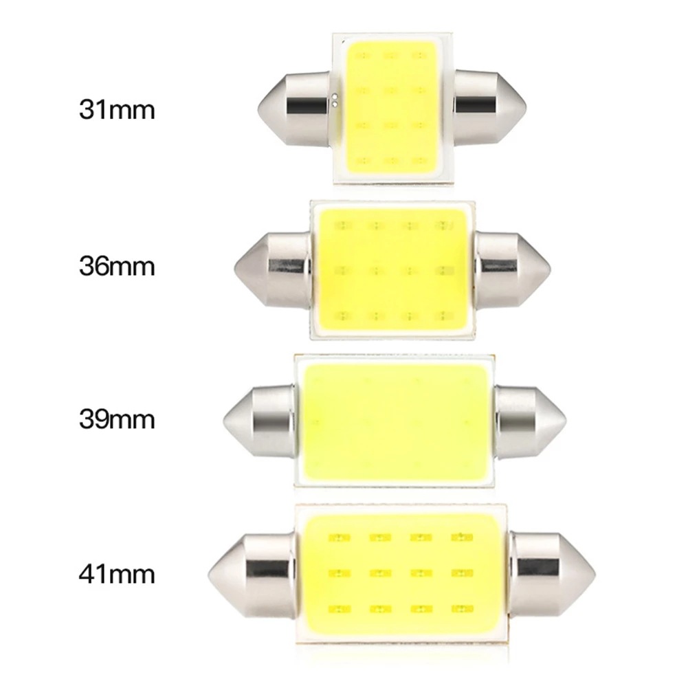 10Pcs-C10W-C5W-LED-COB-Festoon