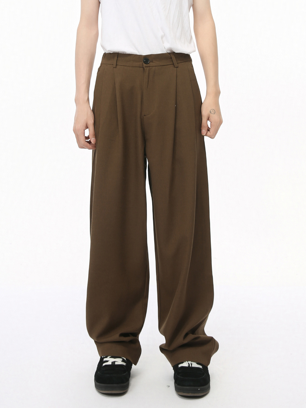 MTLCLOTHES Hombres| 2024 otoño nuevos productos coreanos Meirard alta sensación traje casual suelto