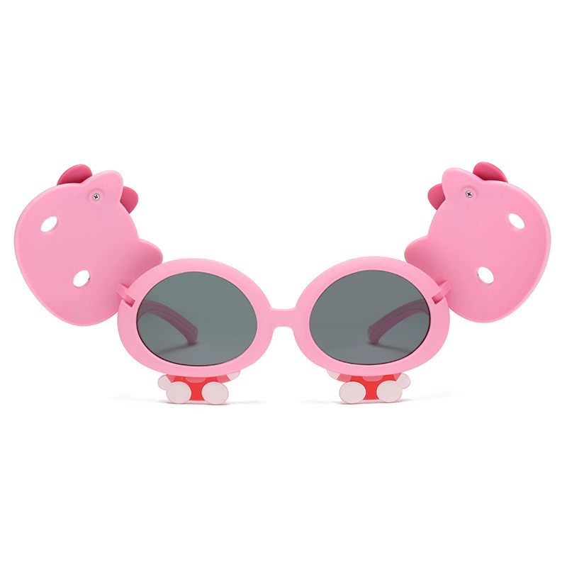 Hello Kitty, Hello Kitty, модные cartoon детские солнцезащитные очки, городской стиль