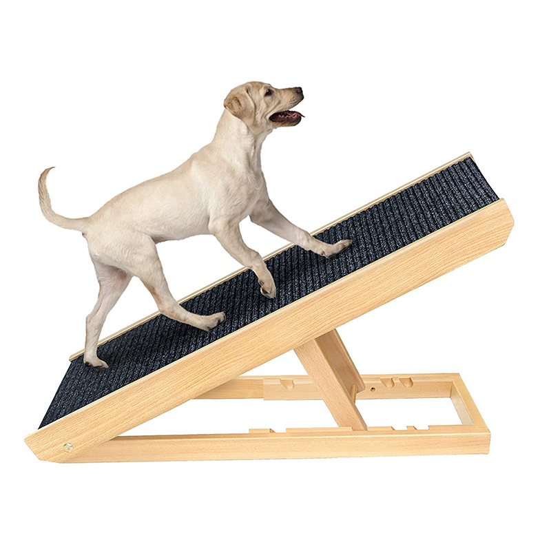 木质宠物楼梯斜坡爬梯狗狗上车台阶坡道可调节沙发梯子