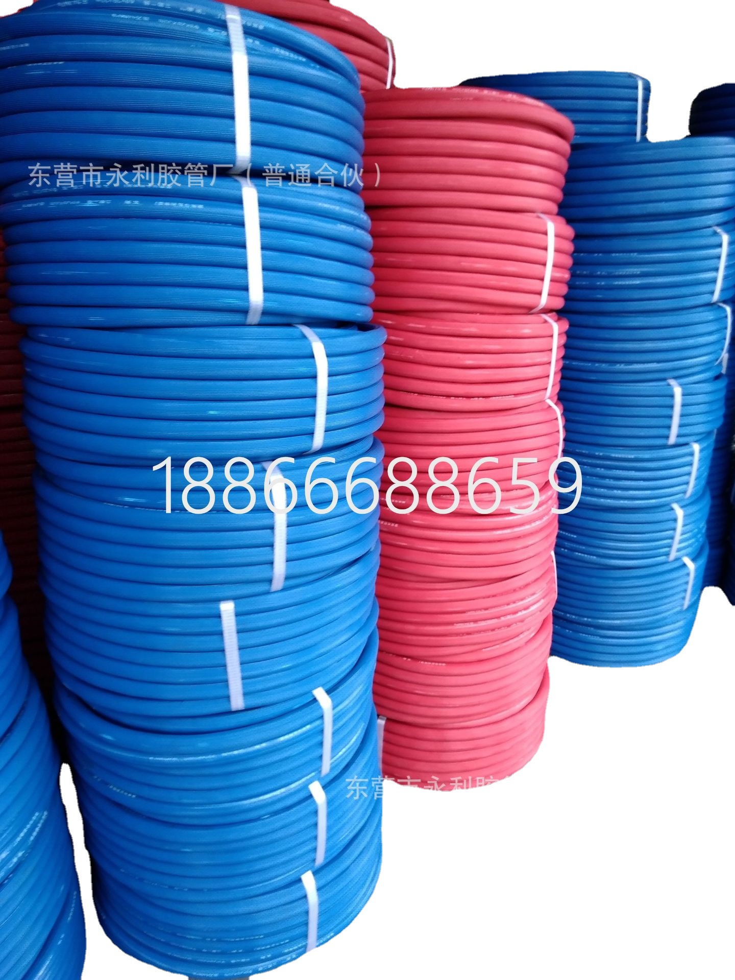 高压三胶两线工业氧气乙炔管8mm4.0MPa 5.0mpa焊割专用