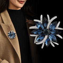 2024新款輕奢高級感花朵胸針女優雅氣質外套大衣別針西裝胸花批發