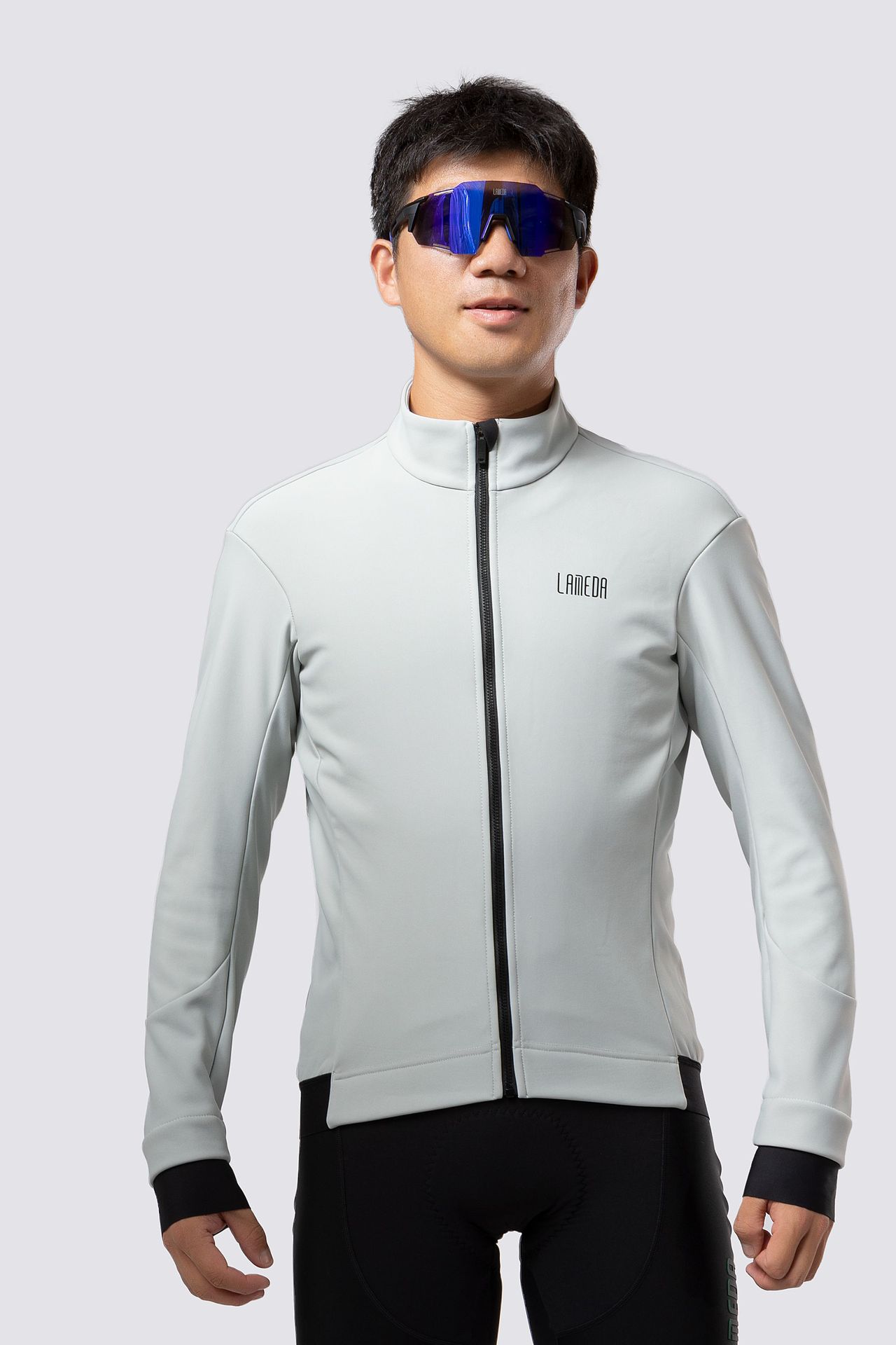 Lanpada Otoño e Invierno bicicleta a prueba de viento polar ciclismo ropa caliente impermeable ciclismo cálido compuesto de manga larga