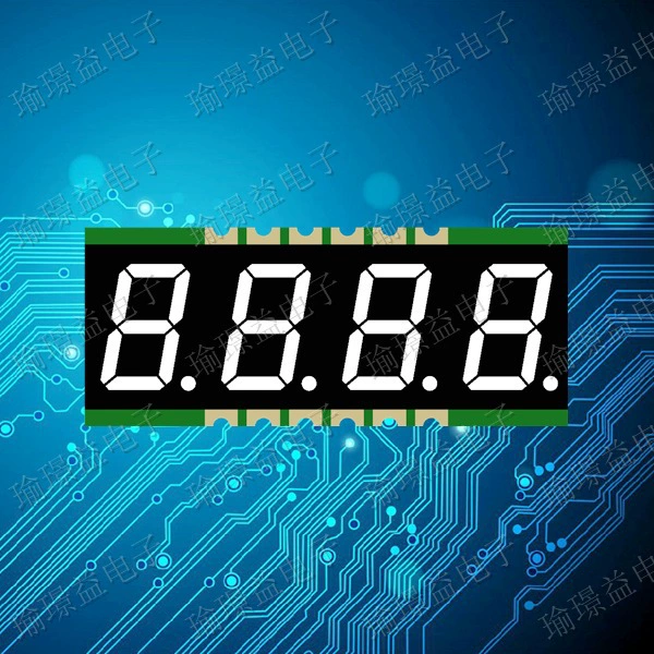 Светодиодная цифровая трубка 0,30 дюйма четырехразрядная красная цифровая трубка 3040AR CR